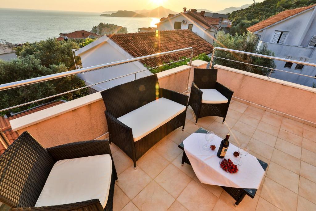 Apartmani Nica Sveti Stefan Esterno foto